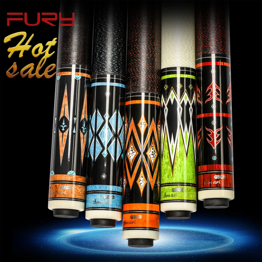 

FURY DN Pool Cue Stick Kit Billiard Cue 13mm Tip High-Quality Maple Professional Stick for Athletes China Professional Billiar