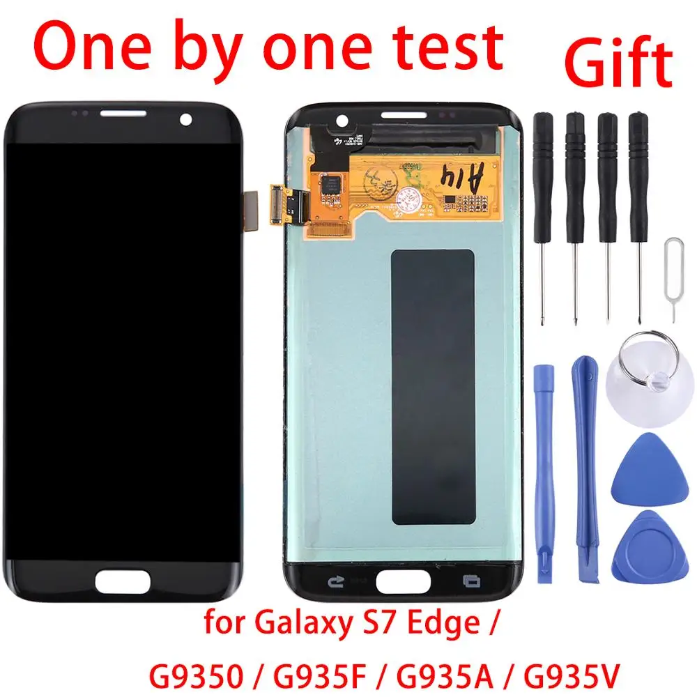 Opaco Cada semana Buena voluntad 5.5″ For Samsung Galaxy S7 Edge Display LCD Screen Display +Touch Panel For  Galaxy S7 Edge/G9350/G935F/G935A/G935V _ - AliExpress Mobile