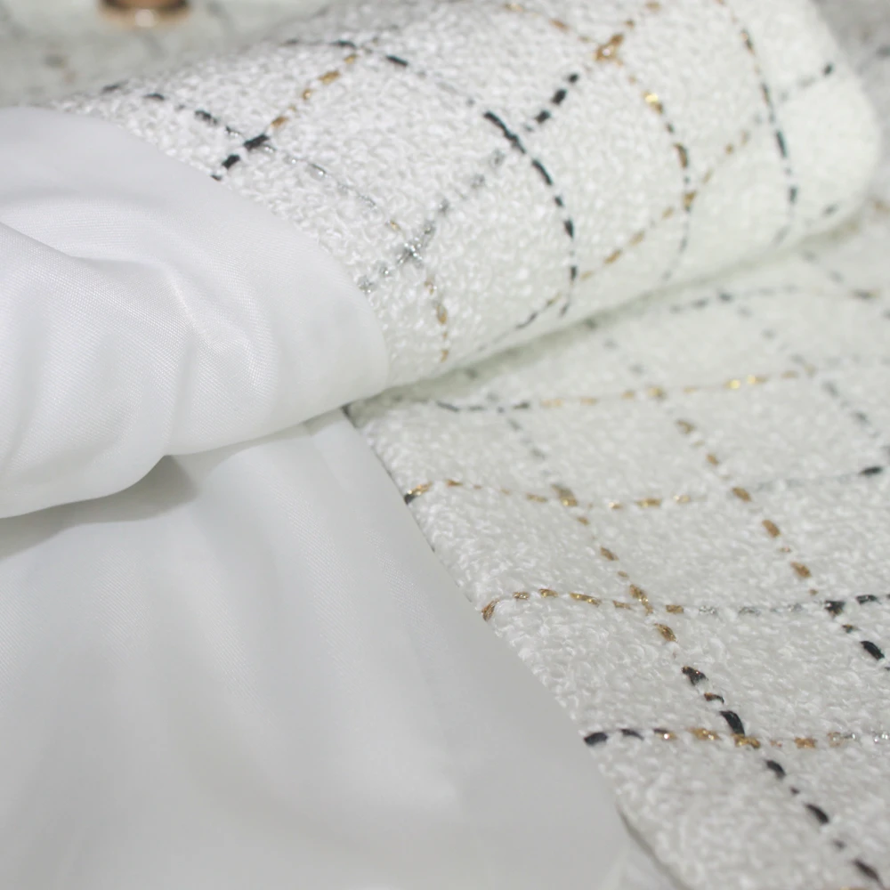 Толстый материал модный костюм с юбкой Женский деловой черный пиджак для работы