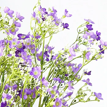

75cm Small Artificial Babysbreath Flowers for Home Table Wedding Flower Decor Silk Gypsophila Babysbreath