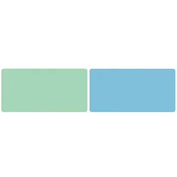 

Large Desk Pad Mouse Pad, 35.4 inch X15.75 inch Non-Slip PU Leather Desk Mouse Pad Waterproof (Mint Green and Sky Blue)