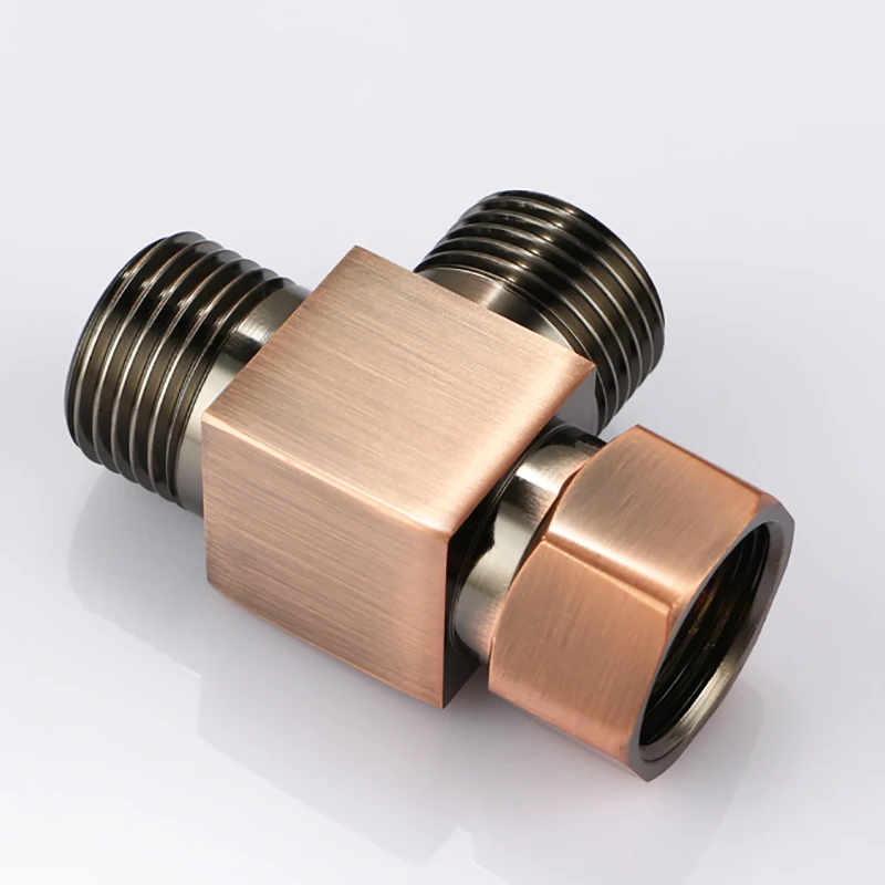 Brass Fitting Brass Fitting Brass Plating Union Cross Tube Fitting