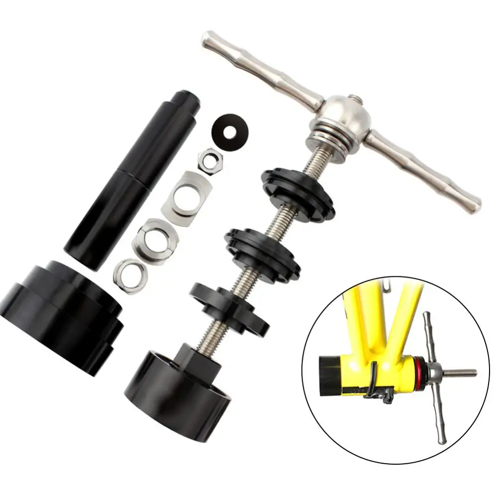 

Bicycle Bottom Bracket Install & Removal Bearing Kits BB86/BB30/BB91/BB92/PF30 Disassembly Professional Tools