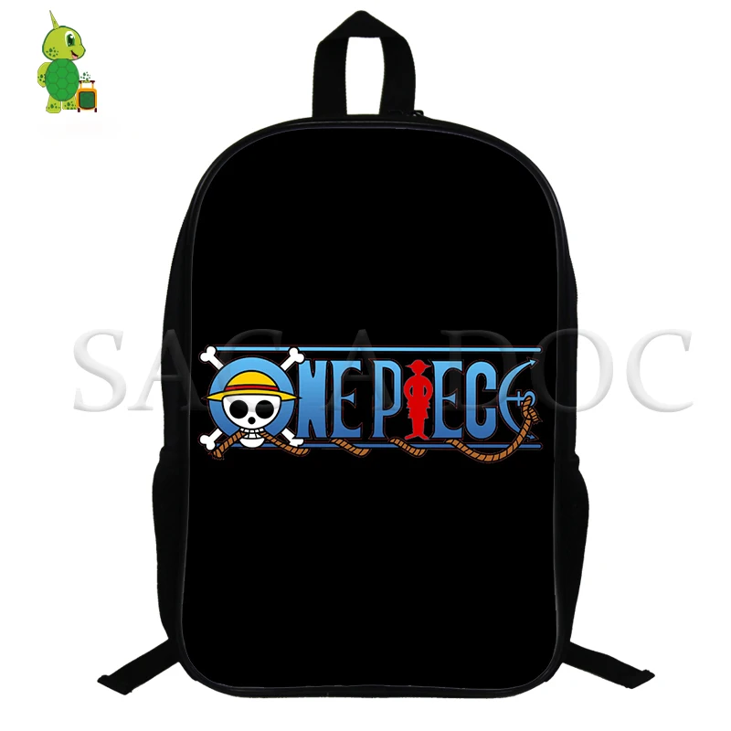 20 Аниме one piece D. luffy рюкзак для мальчиков и девочек Mochila школьные сумки для подростков 14,5 дюймов Рюкзак на заказ дорожные сумки - Цвет: 20