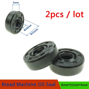 

2pcs 10*21*5mm Oil Seal Ring for Bread Maker Breadmaker Baker's Machine Blender Repair Parts Bread Machine Spare Parts Wearable