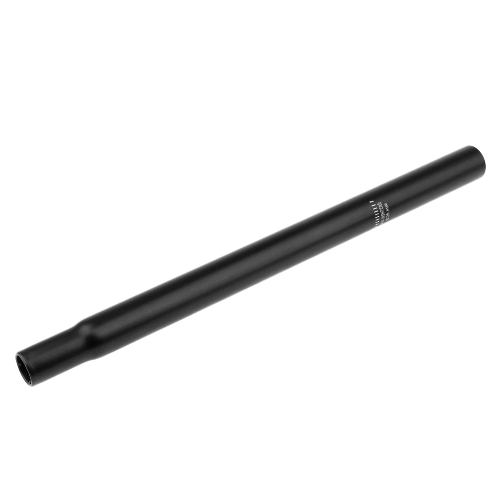 Road Bike  BMX Aluminum Alloy Seat Post Tube Seatpost Black/Silvery 25.4 Mm