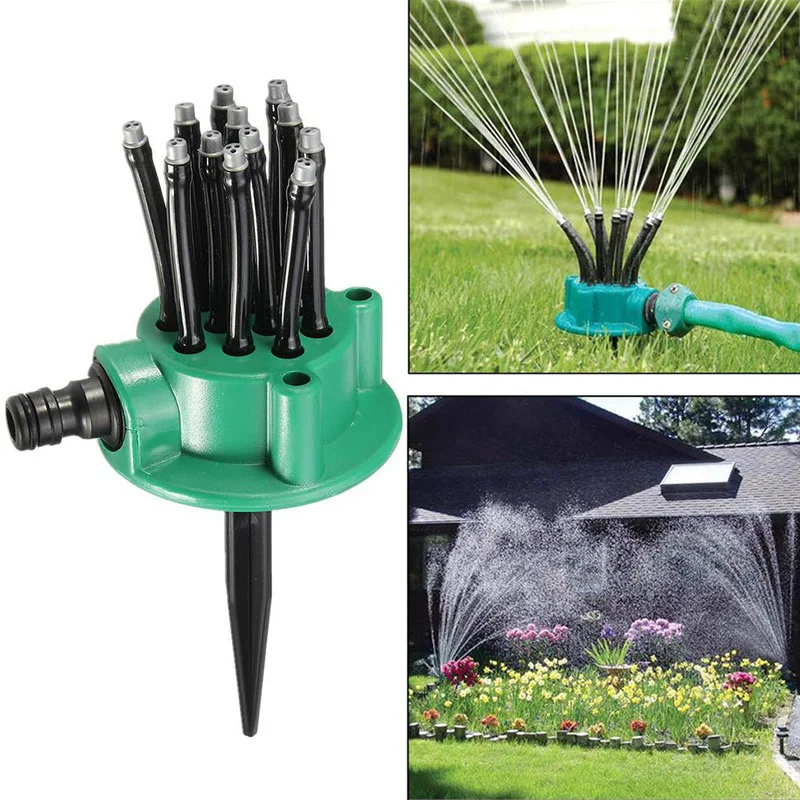 

1 Set Irrigation Noodle Head Flexible 360 Degree Water Sprinkler Spray Nozzle Lawn Garden Irrigation Sprinkler Irrigation Spray