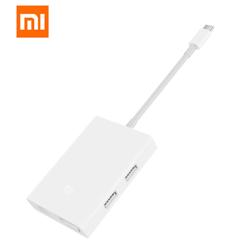 Xiao mi USB-C-VGA адаптер 1000 Мбит/с Ethernet гигабитная сеть для Macbook mi ноутбук air USB3.0 адаптер быстрой зарядки