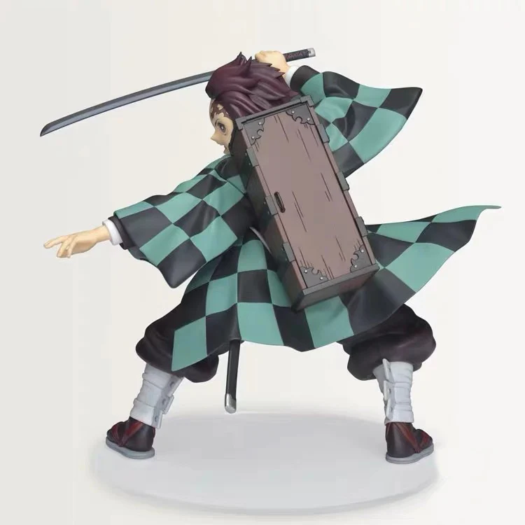 Оригинальная фигурка sega Kimetsu No Yaiba 15 см Kamado Tanjirou PVC Figur модель фигурка куклы
