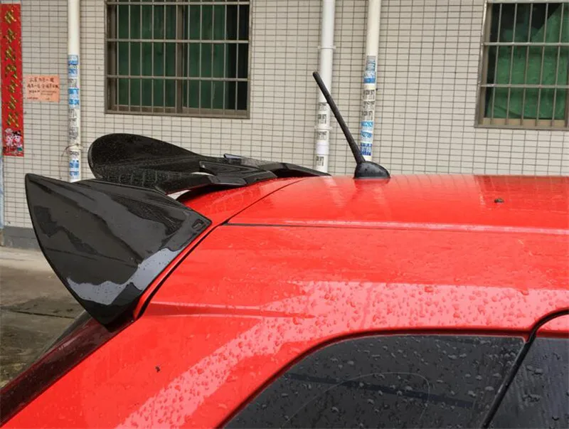 Для нового продукта спойлер Honda Fit ABS Материал заднее крыло автомобиля Honda Jazz праймер цвет задний спойлер задние аксессуары-плавники