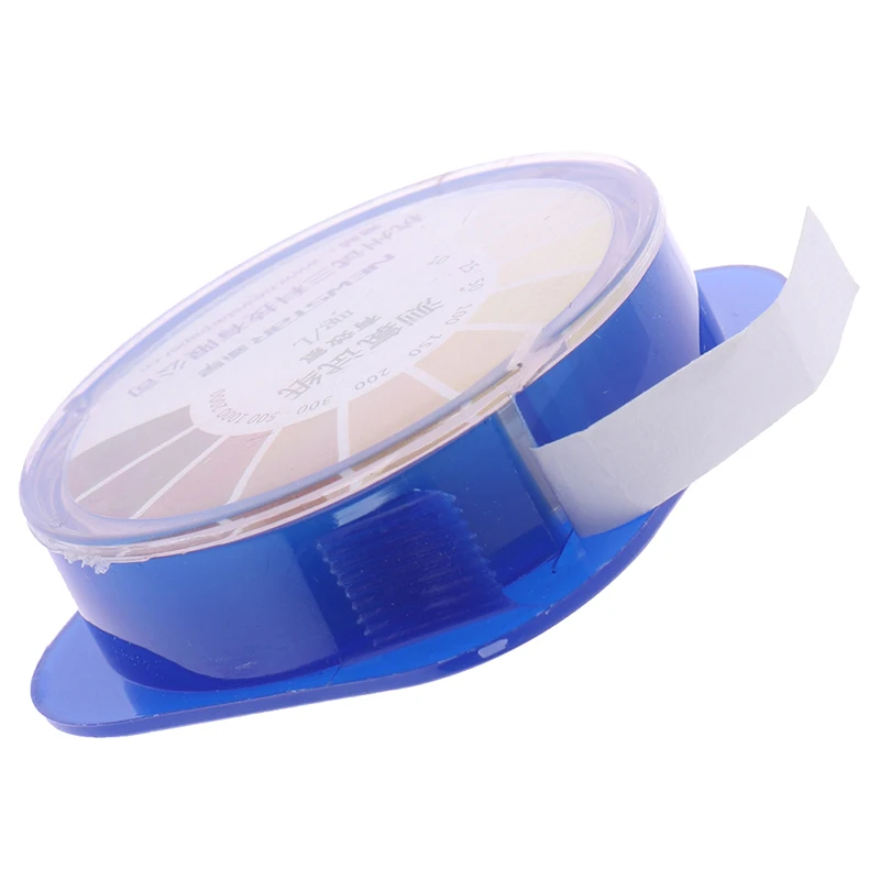 Chlorine Test Paper Strips Cleaning Water Testing Measuring Range 10-2000mg/lppm Color Chart 5M/Roll water quality tester