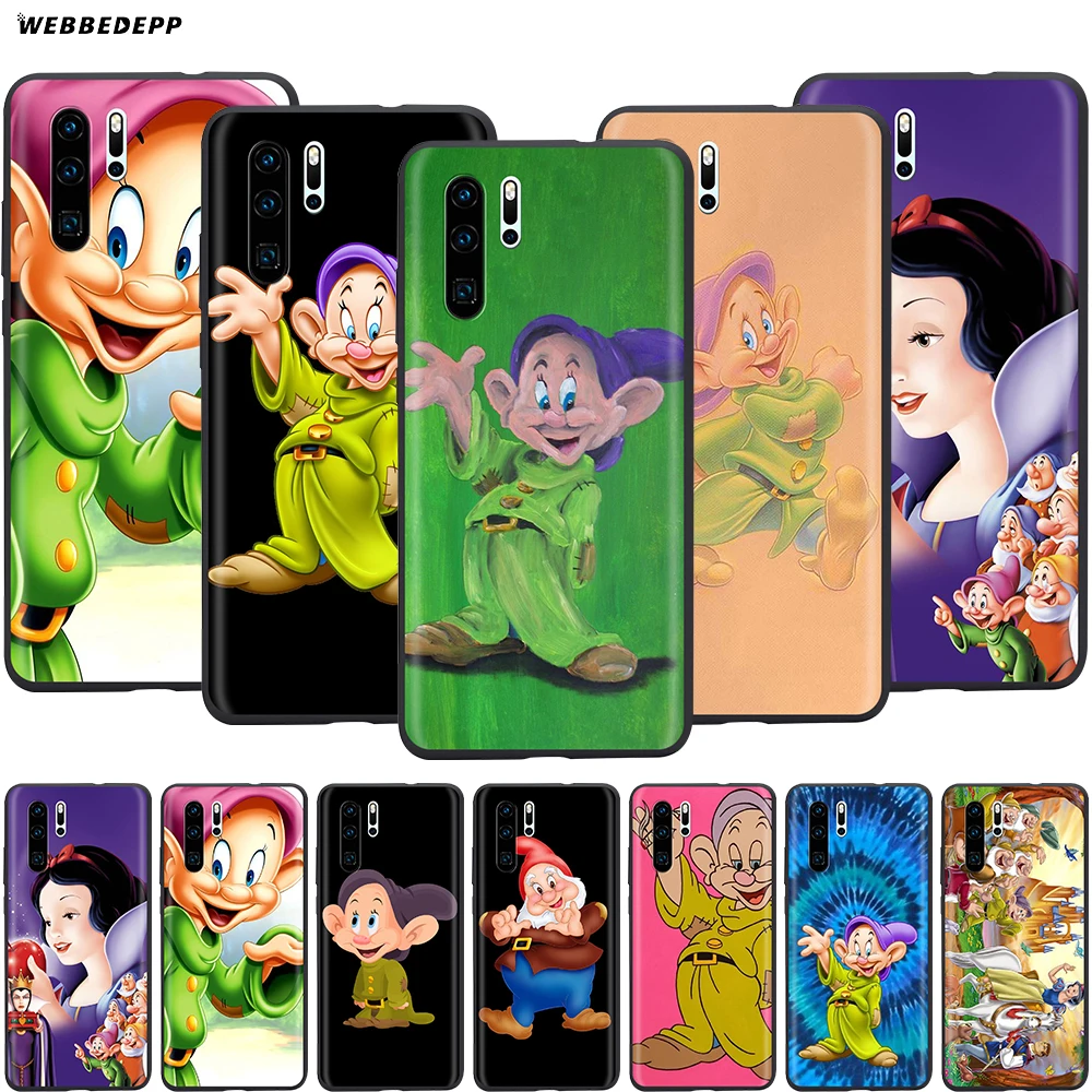 

Webbedepp Dwarf Dopey Case for Huawei P8 P9 P10 P20 P30 Lite Pro P Smart Z 2019 2019 Mini