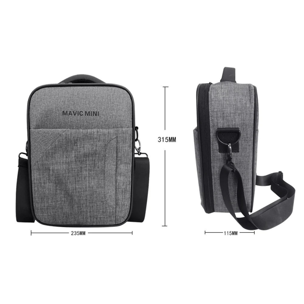 Buy Portable Storage Bag For Mavic Mini Carring Case Bag For DJI MAVIC MINI Drone Handheld Carrying Case Bag Waterproof Case