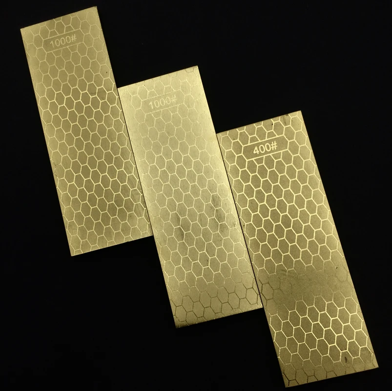 

400 1000# Golde Sharpening Stone Set Double Sided Diamond Grindstone Big Size Apex Fast Honing Knife Sharpener Whetstone