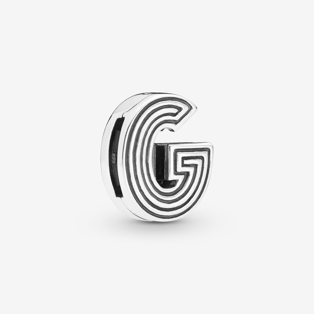 Sterling Silver Charms Beads Original Reflections Clip Heart Clover Crown Charm Fit Pandora Bracelets Diy Jewelry For Women