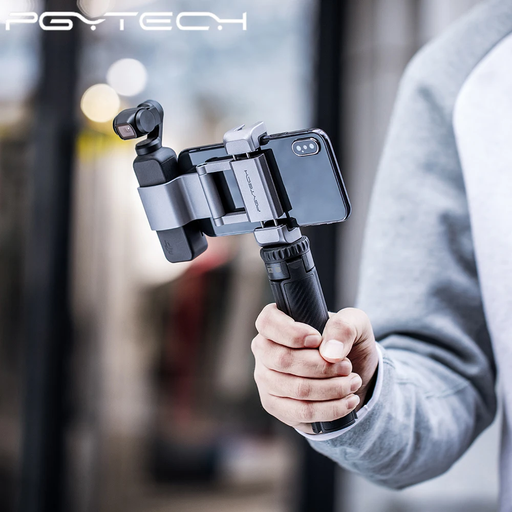 PGYTECH T2 гибкий Tirpod для спортивной экшн-камеры Osmo Pocket GoPro Insta360 регулируемый угол