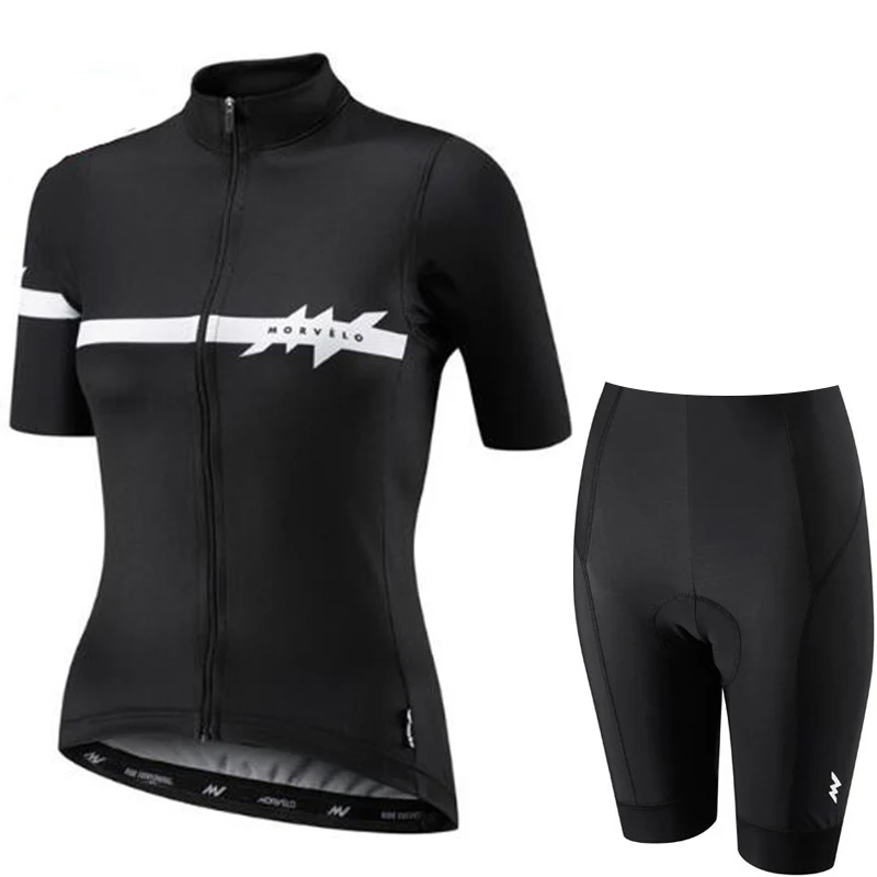 MORVELO Женская велосипедная Джерси быстросохнущая одежда с коротким рукавом летняя дышащая велосипедная одежда Ropa Ciclismo - Цвет: 20