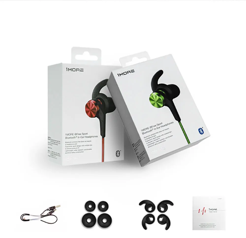 1 еще iBFree беспроводной Bluetooth Спорт Бег водонепроницаемый пота в ухо поддержка вызова APTX Музыка гарнитура