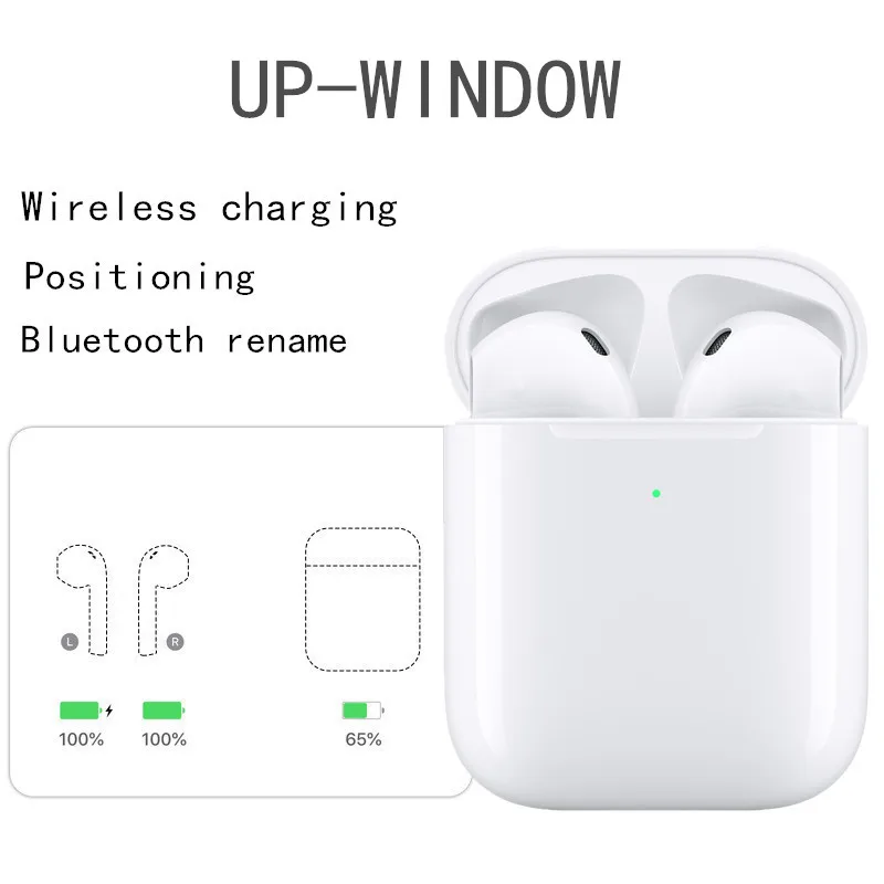 I10000 TWS Bluetooth 5,0 наушники 1:1 Реплика Air 2 Pop Up наушники i1536 TWS Беспроводной зарядки наушники PK i80 i500 i9999 TWS