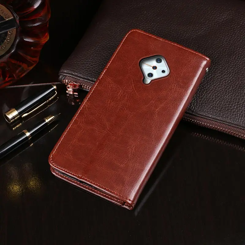 Luxury Cases Vivo S1 Pro Case 6.38 inch Phone Cover Magnet Flip Stand Wallet Leather S1Pro 1920 PD1945F_EX Bag Coque | Мобильные