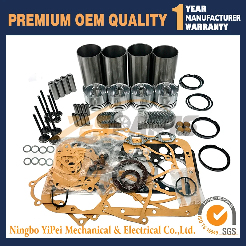 Overhaul Rebuild Kits For Mitsubishi S4L S4L2 S4L2 SD Piston Ring