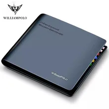 Кожа Для мужчин кошелек бренд роскошные кожаные кошельки офис мужской кошелек зрелый человек Двойные кошелек маленький pl171321-2