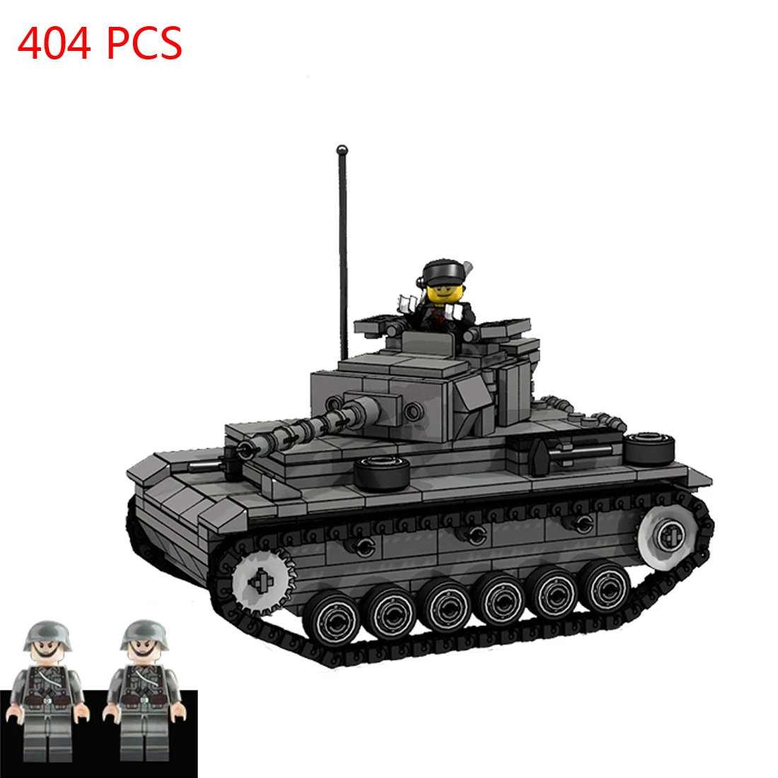 

hot lepining military WW2 technic Germany tank army Lightning war vehicles figures weapona bricks moc model Building Blocks toys