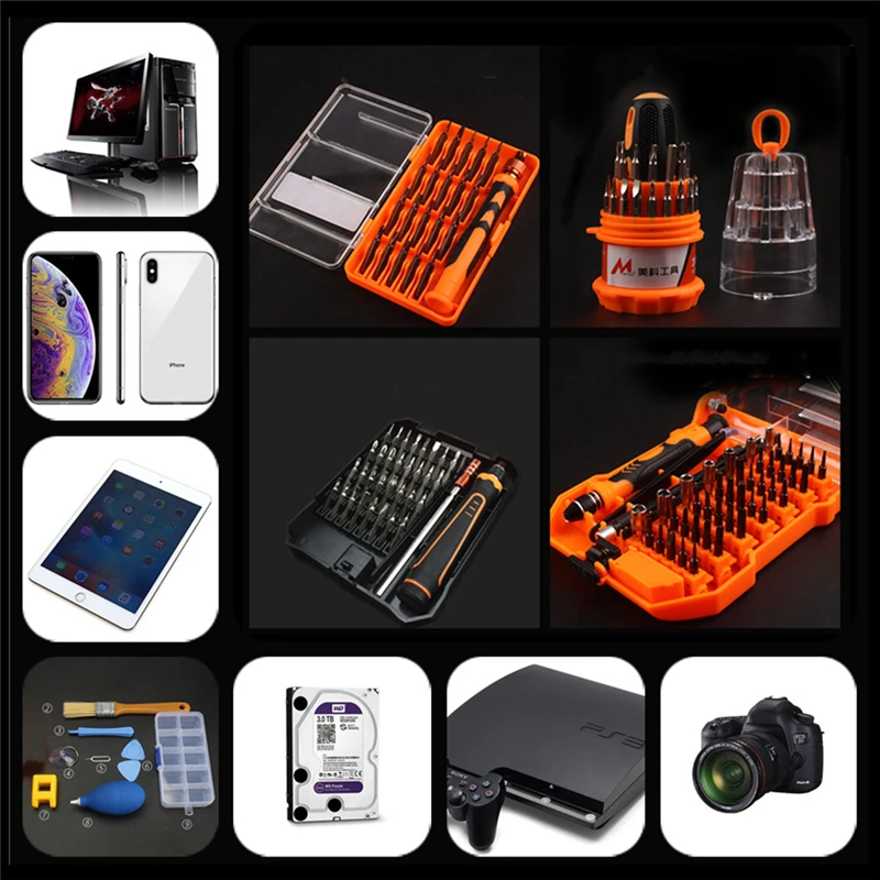 

Hot Car Professional Screwdriver Repair Tool Set Mini Precision Auto Hand Tool For Home iPhone Computer iPad PC Toy Mobile Phone