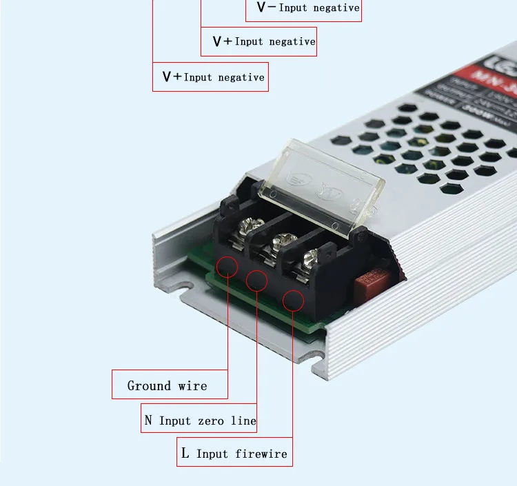 Ультратонкая светодиодная лента питания DC12V 24V Трансформаторы освещения 60W 100W 150W 200W 300W AC190-240V драйвер для светодиодной ленты s