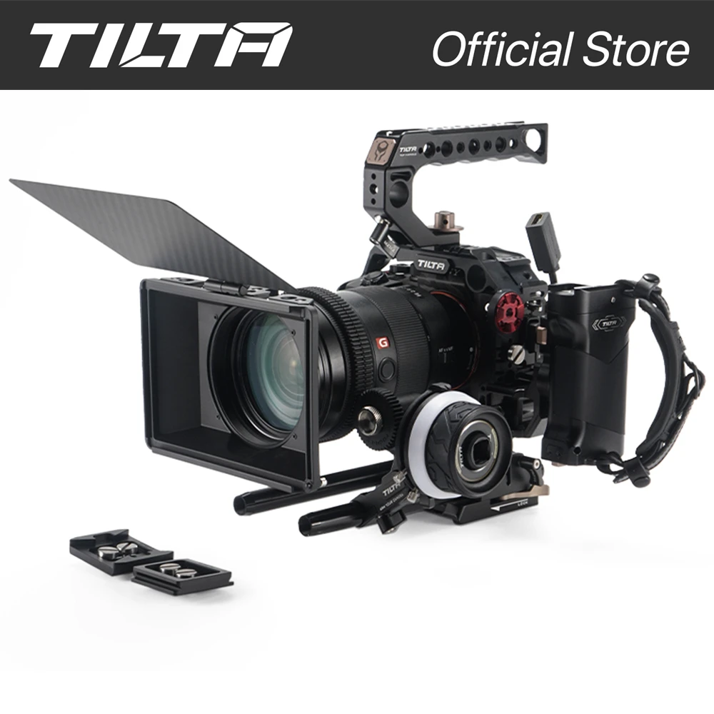 

Клетка для камеры TILTA Sony A7SIII A7S3 Полная Клетка/полуклетка Защитная детская ручка легкая черная клетка для SONY A7S3