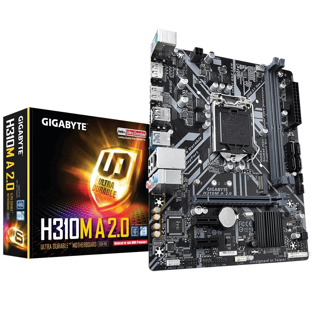 Материнская плата Gigabyte H310M A 2.0