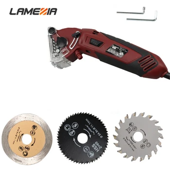 

LAMEZIA Multifunctional Mini Electric Metal Saw Cutting Machine Power Tool Set
