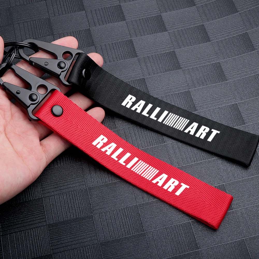 Брелок для автомобиля нейлоновый мужчин и женщин мужской/женский с кольцом