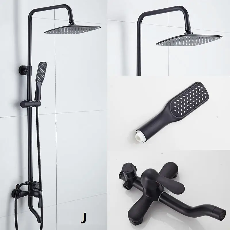 Набор для душа Regadera Conjunto De Regendouche Ducha Electronica Torneira Lavabo Do Banheiro Chuveiro Eletrico - Цвет: Version A