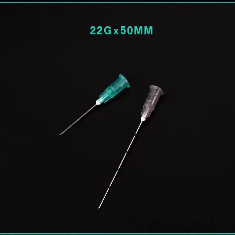 Острые наконечники 25G/27 г/30 г полотняного концы зубчатый Endo иглы шприца 2 шт./упак.* 10 упаковок