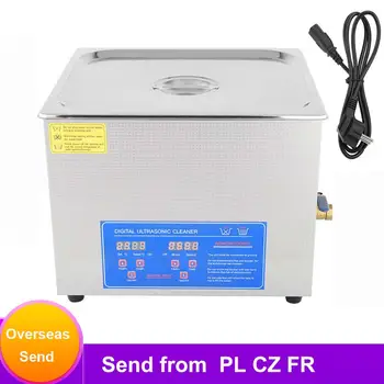 

15L Digital Stainless Ultrasonic Cleaner Bath Heater Tank Timer Heat High-power Ultrasound Sterilizing Machine