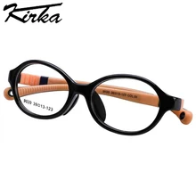 

Kirka Kids Glasses Frames Student Eyeglasses TR90 Light Oval Flexible Boys and Girls Glasses Frame Optical Spectacles Frame 9020