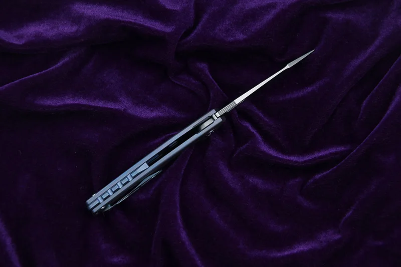 Nighthawk 02 Флиппер складной нож M390 стали подшипник Titanium CF 3D ручка Отдых на природе Охота Открытый фрукты Ножи для шашлыков EDC инструмент