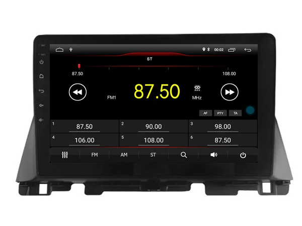 Автомобильный мультимедийный плеер 10,2 дюймов ips экран монитор gps магнитофон Bluetooth Android 9,0 для KIA K5 OPTIMA- Авто Аудио