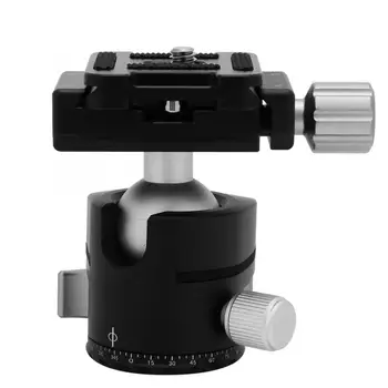 

BK-25 Aluminium Alloy Locking Ball Head Spherical Tripod Stand Mount Gimbal Platform for Phone Mirrorless Camera ball head
