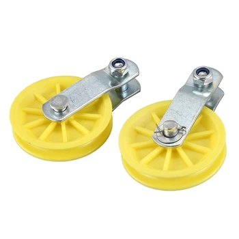 

2Pcs Special Pulley for Thickened Pulley Water Line Lifting System Pulley for Pig Farm Used for Feeder Water Line