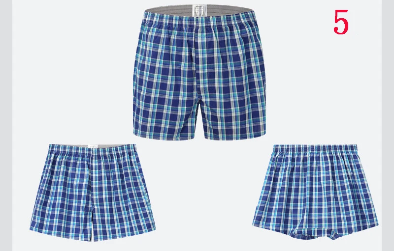 05 Mens Relax Home Pants Arrow Cotton Loosen Breathable Boxer Underwear - Color: 05