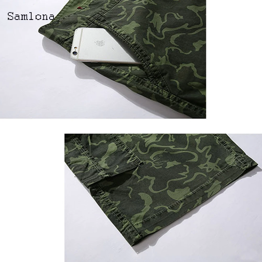 Summer Camouflage Camo Cargo Shorts Men  2020 New Mens Pocket Zipper Casual Shorts Male Loose Work Military Shorts Ropa Hombre