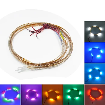 

2PCS Universal 30cm 90cm 60cm DRL light soft article lamp flowing flexible LED strip LED daytime running light