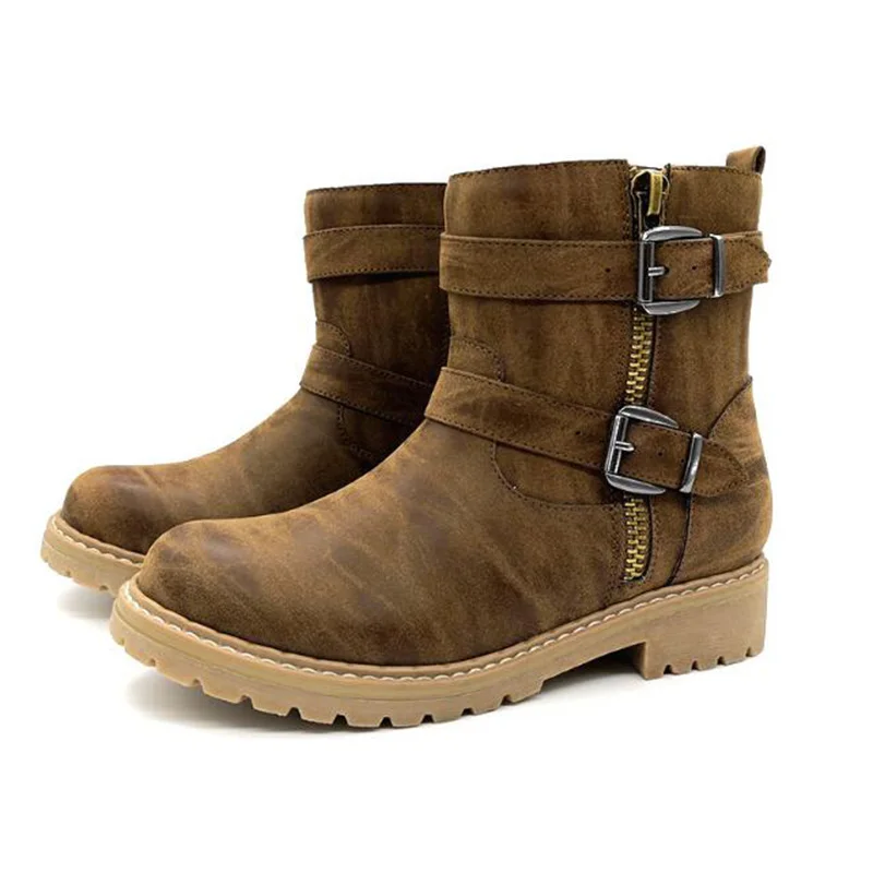 

dames laarzen Women Ankle Chelsea Boots Genuine Leather Winter Snow Shoes Women Martin Boots Cow Suede Ladies High Quality Boots