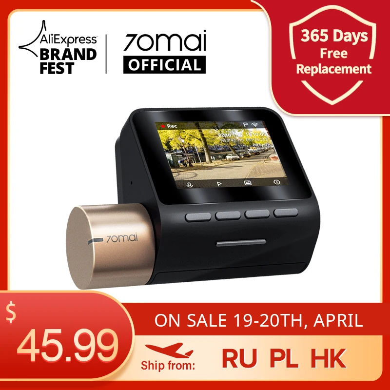 70mai Dash Cam-Recorder Parking-Monitor Car-Dvr 1080P Lcd-Screen New 24H 2