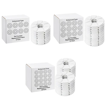 

Pet Cat Water Fountain Filter Replacement Carbon Filter Pad for Keep Pet Healthy