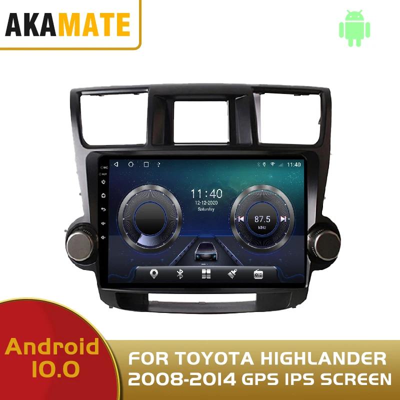 Автомагнитола 2DIN HD Android GPS 4 ГБ 64 FM мультимедийный видеоплеер Bluetooth Carplay