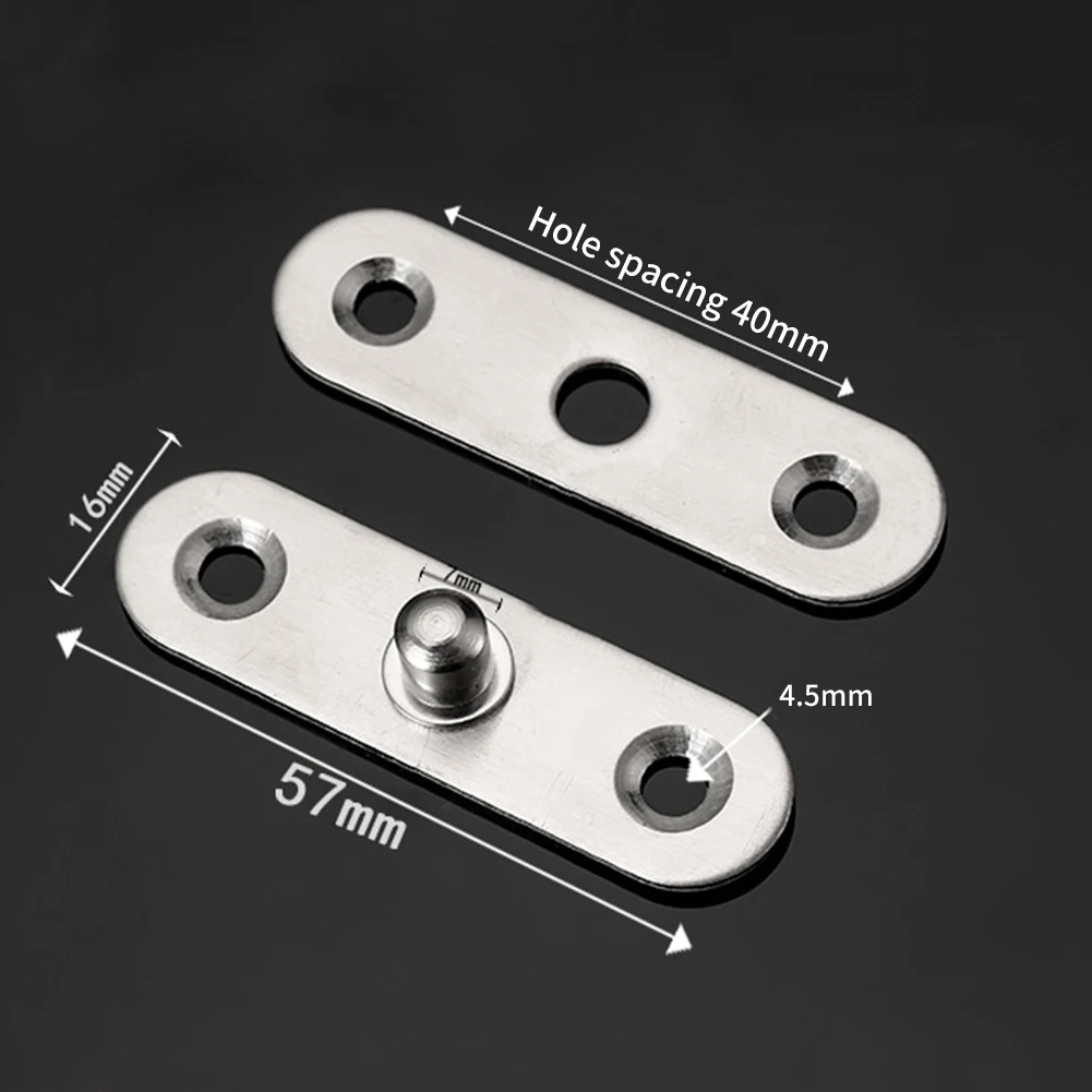 Промышленные Аксессуары для тяжелых условий установки, оборудование для мебели, нержавеющий ремень, петля, сарай, ворота, вращение на 360 градусов, домашняя дверь, забор