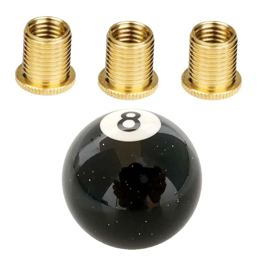 M10x1.25MM черная 8 бильярдная ручная ручка переключения передач с 8 мм 10 мм 12 мм гайки